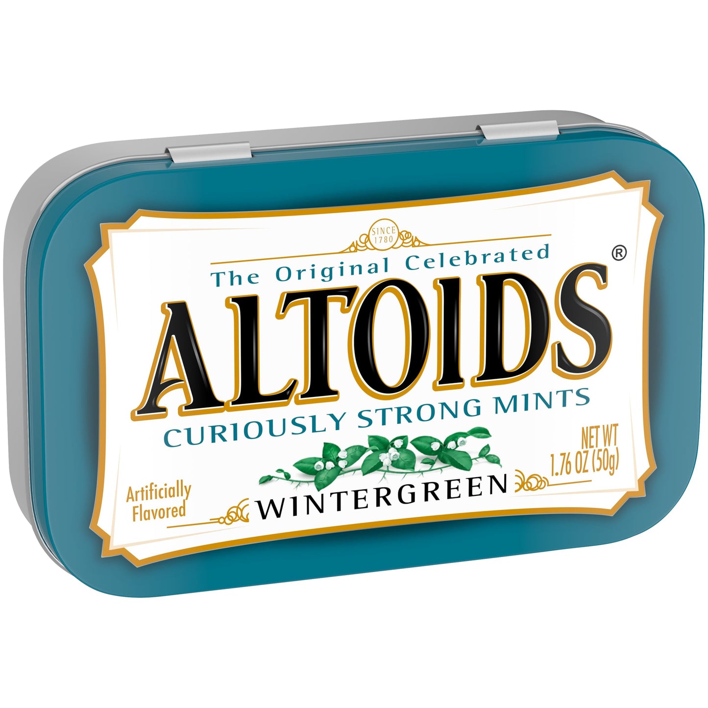 Altoids Wintergreen Curiously Strong Mints, 1.76 Ounce Each (3 Pack, 5.28 Ounce Total)
