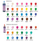 DecoPac Sapphire Trend Gel Color Cake Decorations, Blue - 4 Fl Oz, Model 21397