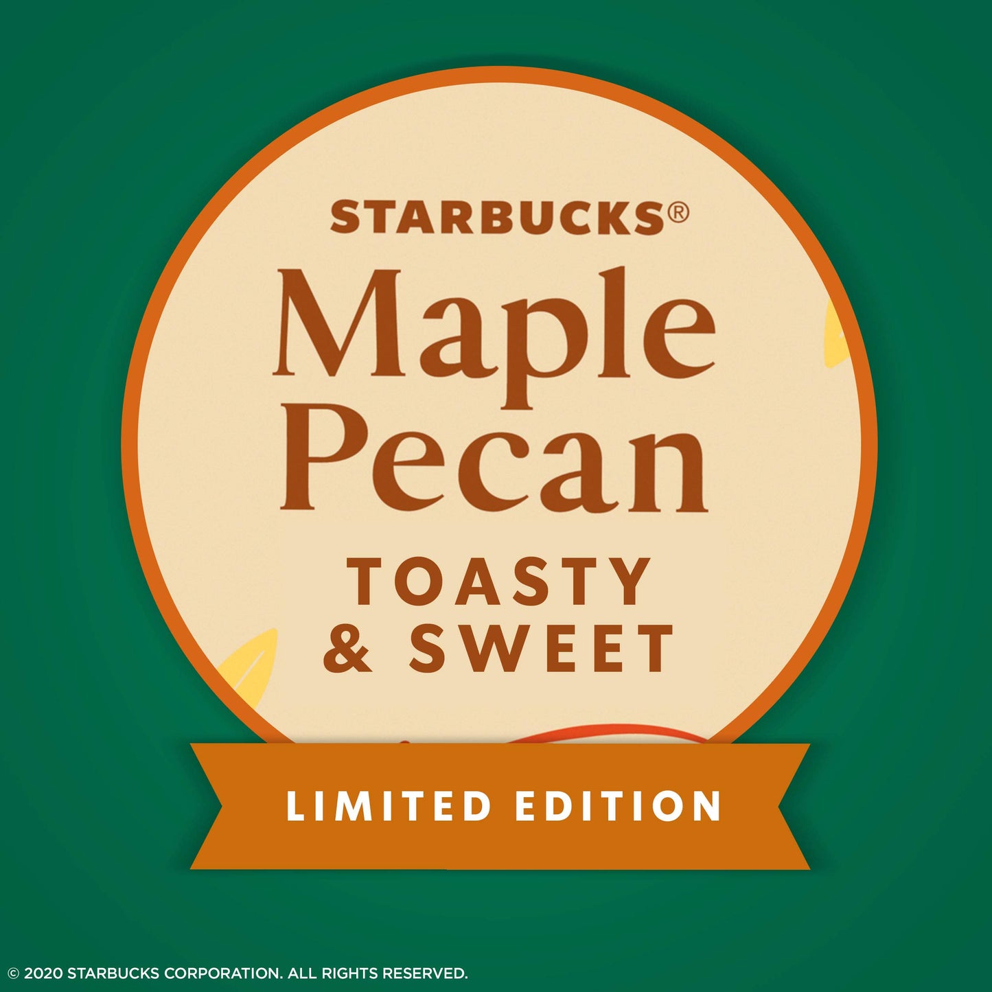 Starbucks Coffee K-Cup Pods, Maple Pecan, 22 Ct