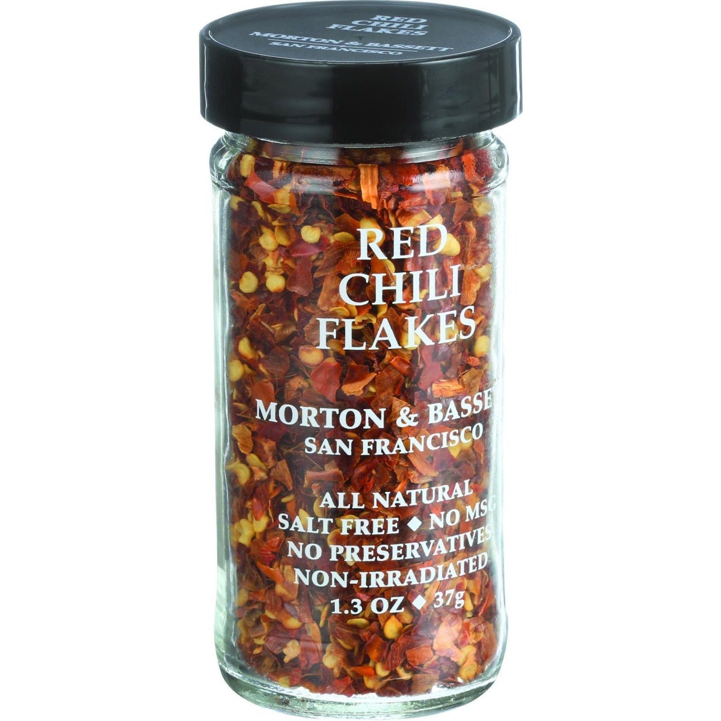 Morton & Bassett Red Chili Flakes, 1.3-Ounce Jars (Pack of 3)