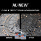 Al-New Aluminum Restoration Cleaning Solution  Clean & Restore Patio Furniture, Stainless Steel, And Other Household Metal Surfa