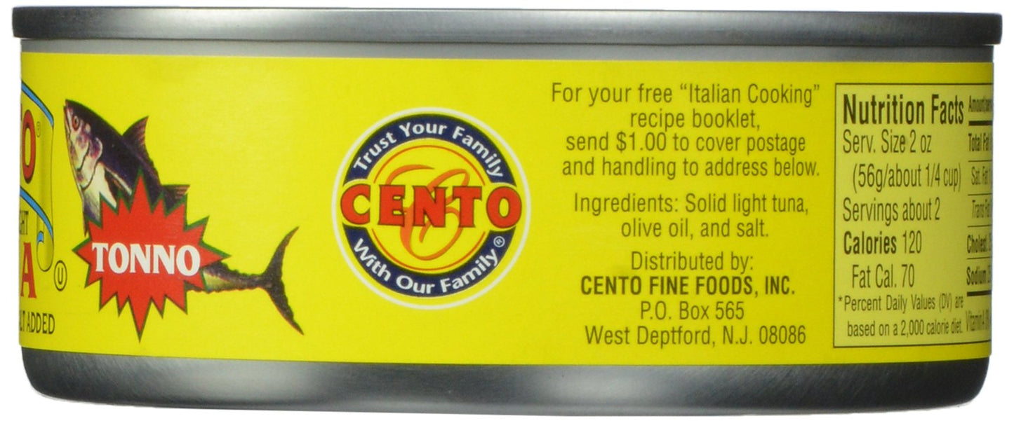 Cento Tuna Tonno Ooil