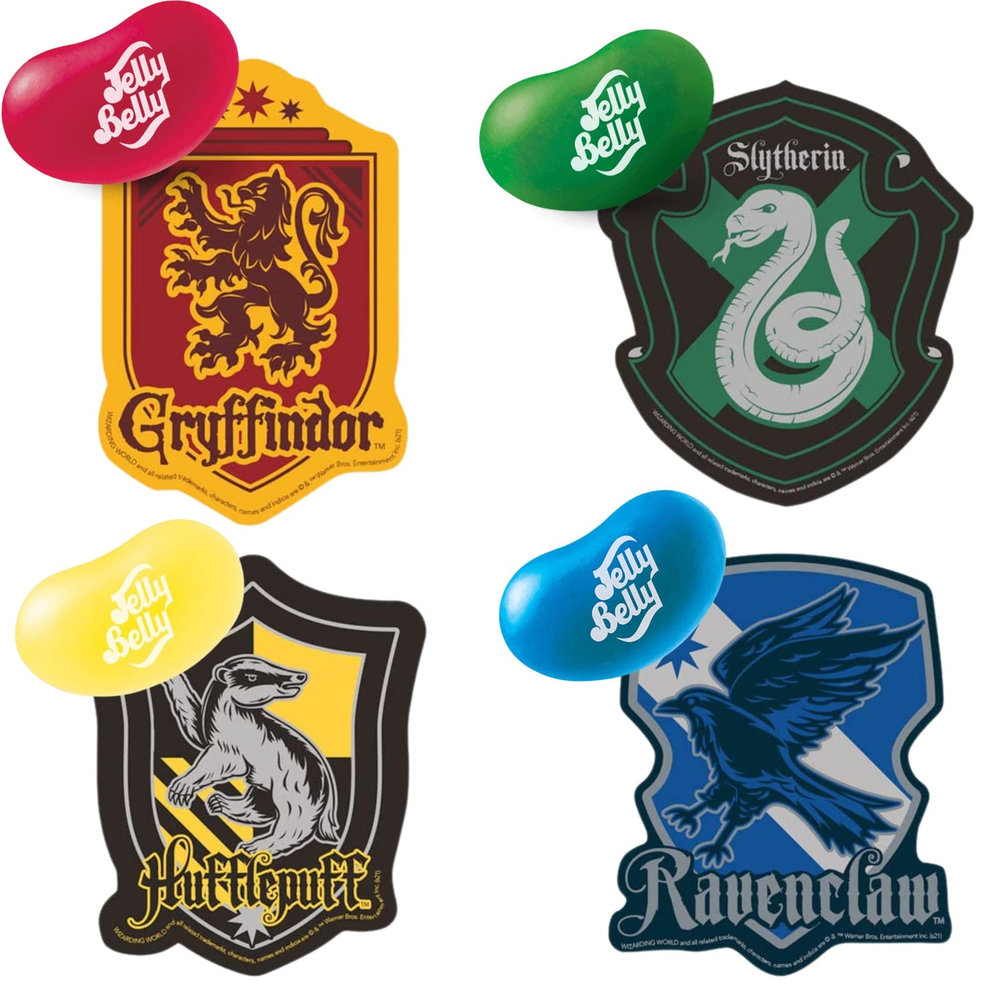 Harry Potter Houses Jelly Belly Counter Dispenser, Talking Sorting Hat Candy Dispensers, 11 Inches, Holds 20 Ounces Of Beans, Be