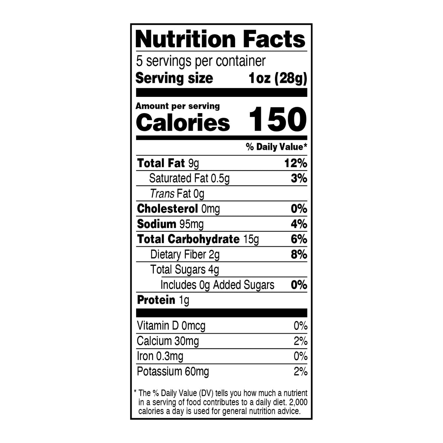 Terra Sweet Potato Chips, Crinkle Chips With Sea Salt, 5 Oz Bag (Pack Of 6)