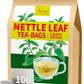 TeeLux Nettle Leaf Tea Bags, Caffeine Free Herbal Tea, Mild & Smooth Taste, 100 Count