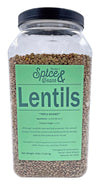 Dried Green Lentils Dasher's Spice & Beans | Triple Washed | 8 lbs.