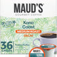 Maud's Decaf Kona Coffee Pods, 36 ct, Decaffeinated Medium Roast Coffee in Recyclable Single Serve Pods - 100% Arabica Coffee, C