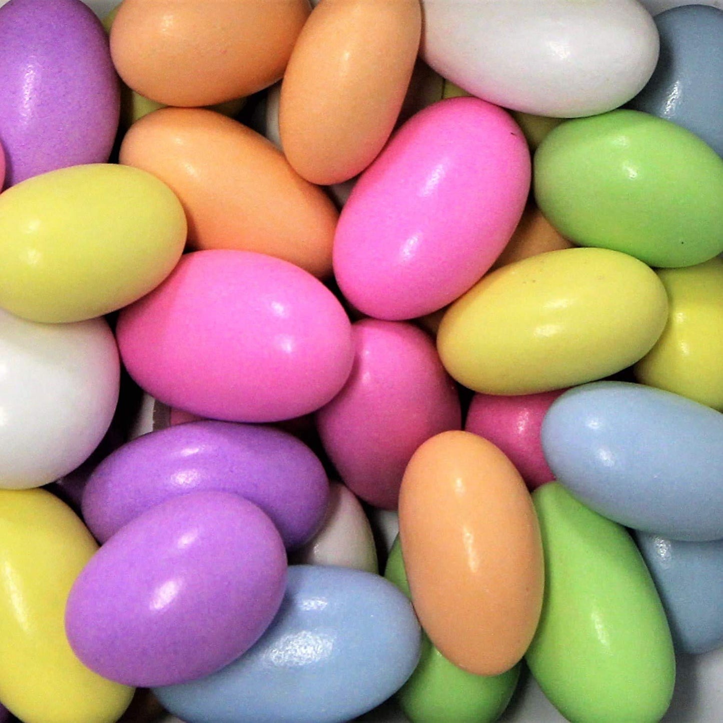 Its Delish Assorted Jordan Almonds - 3.5 lbs Jumbo Container, Vegan & Kosher Wedding Favors, Party Buffet Candies