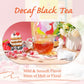 Wt Weetee Decaf Black Tea Bags, 100 Count Co2-Decaffeinated Black Tea, Smooth & Mild Taste | Drink All Day | Resealable Kraft Ba
