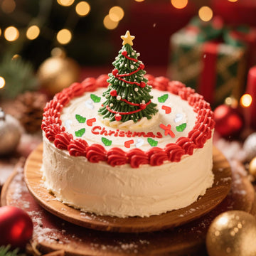 Twisweet Christmas Sprinkles 6 Cell-6.7oz Edible Pearls for Cake Decorating, Red Green Sanding Sugar Sprinkles Xmas Tree Candy C