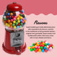 Refill Gumballs For Gumball Machine - Refill Bubble Gum 30 Oz - 6 Pack Of Double Bubble Gum Ball Candies - Christmas Holiday Gift Antique Style For Bubble Gum Machine -With Keychain - Playo