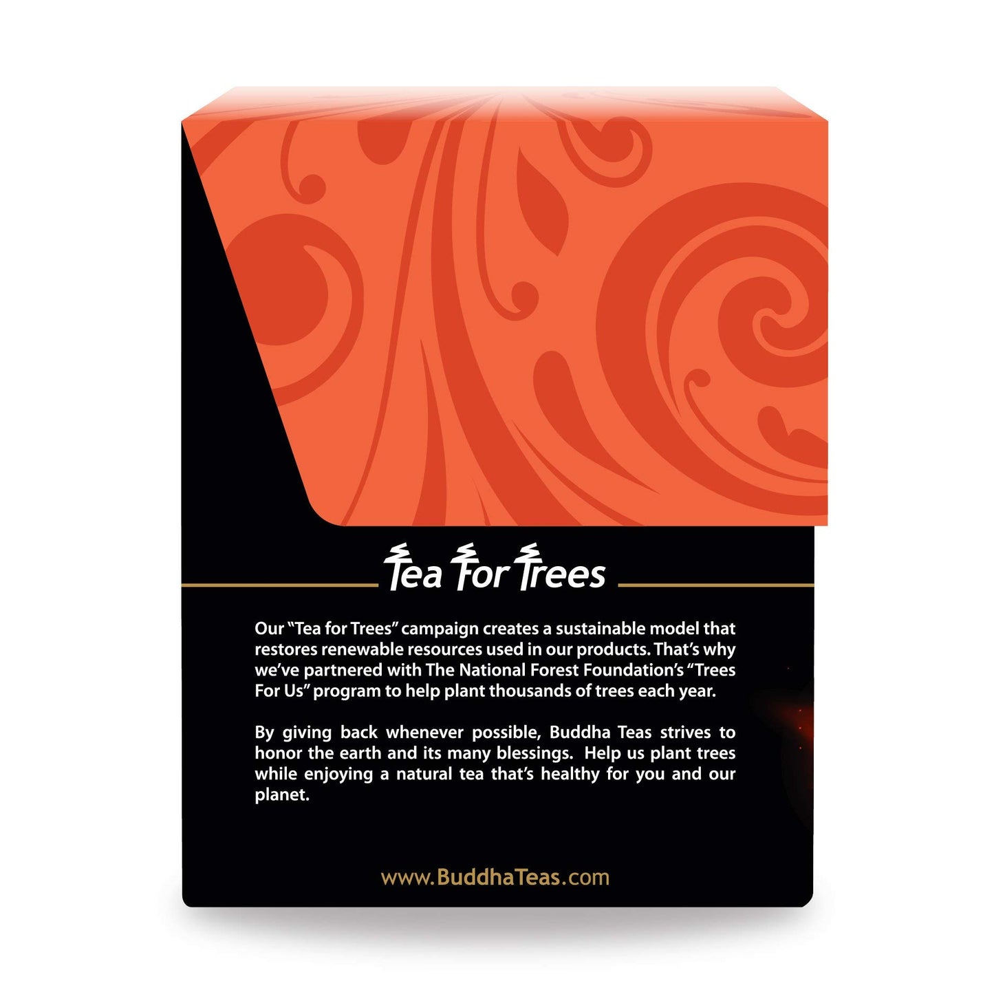 Buddha Teas Organic Zenergy Blend - 18 Bleach-Free Tea Bags - OU Kosher, USDA Organic, CCOF Organic