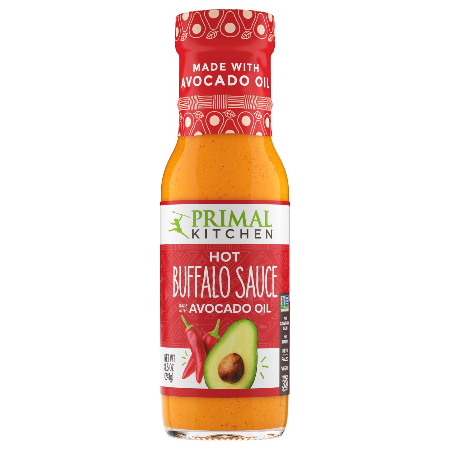Primal Kitchen No-Dairy Buffalo Sauce Variety 3-Pack, Made With Real Ingredients Like Avocado Oil And No Cane Sugar Or Corn Syru
