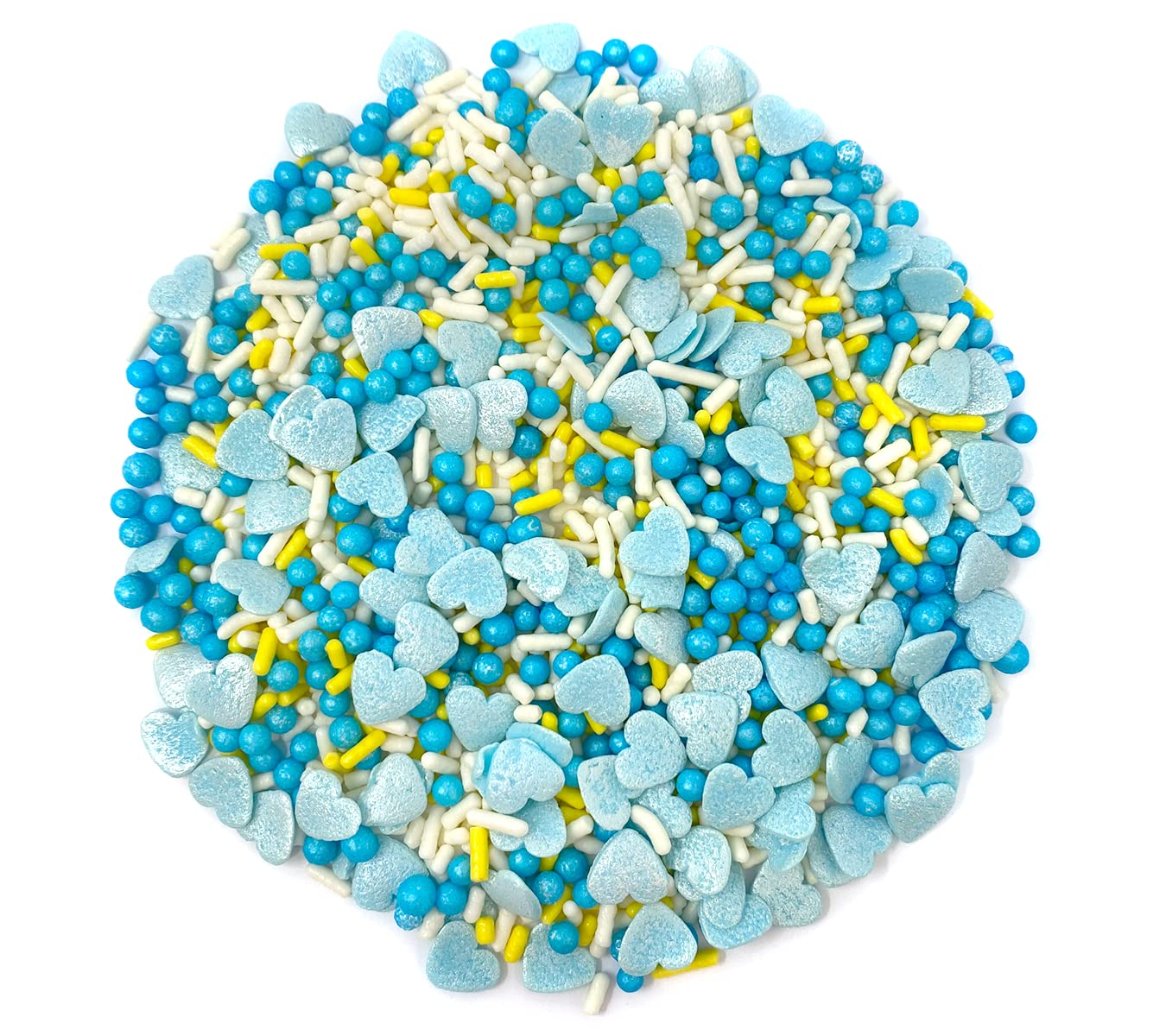 Mystic Sprinkles Baby Shower Sprinkle Mixes (Bundle Of Joy In Blue Sprinkle Mix 3.6Oz)