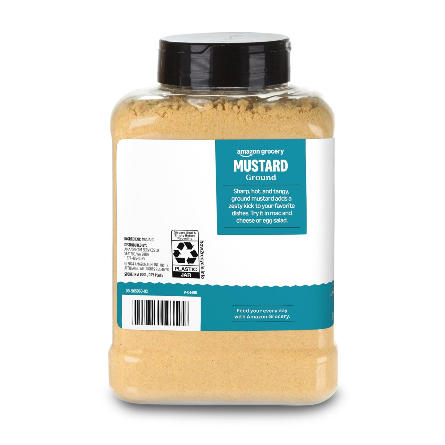 large online retailer Grocery Ground Mustard, 16 Oz, Pack of 1, Previously Happy Belly, Packaging May Vary