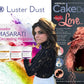 Luster Dust - Oyster Tan (4G 1X Jar) | Edible Vegan Dust & Paint For Cake Decorating, Ice Cream, Desserts, Cocktails And Beverag