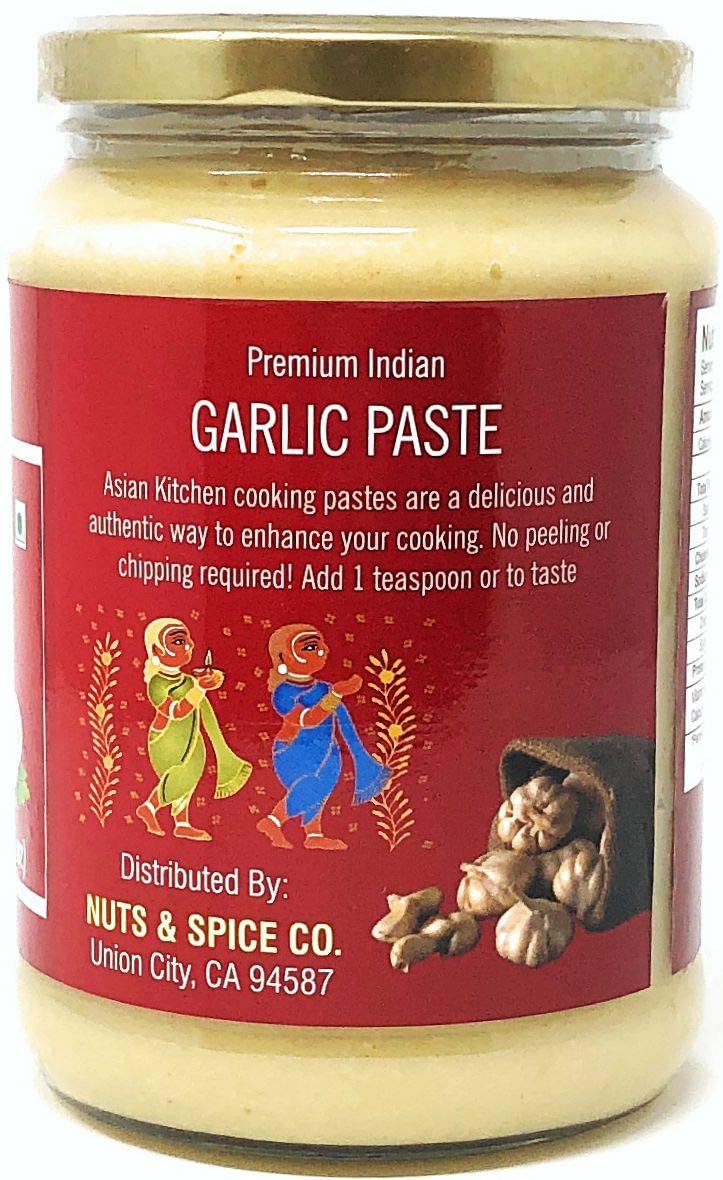 Rani Garlic Cooking Paste 26.5Oz (750G) Glass Jar ~ Vegan | Gluten Free | Non-Gmo | No Colors | Indian Origin