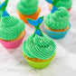 Bakerpan Premium Rolled Green Fondant For Cake Decorating, Vanilla Flavor - 4.4 Ounces (Made In Usa)