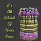 Manvscakes Halloween Sprinkles - Edible Themed Sprinkles for Cake and Cookie Decorating - 8oz - Yellow, Orange, Purple