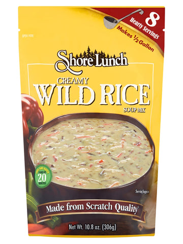 Shore Lunch Creamy Wild Rice Soup Mix, 10.8000-ounce Pack of 1212