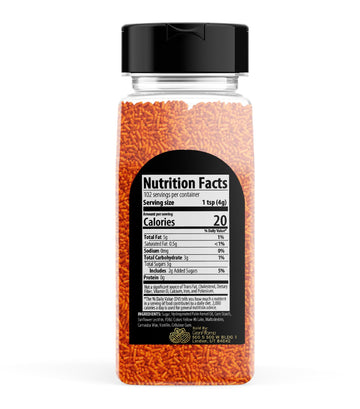 Granaroma Orange Sprinkles, 14.4 Oz, Decorative, Cakes & Cupcakes