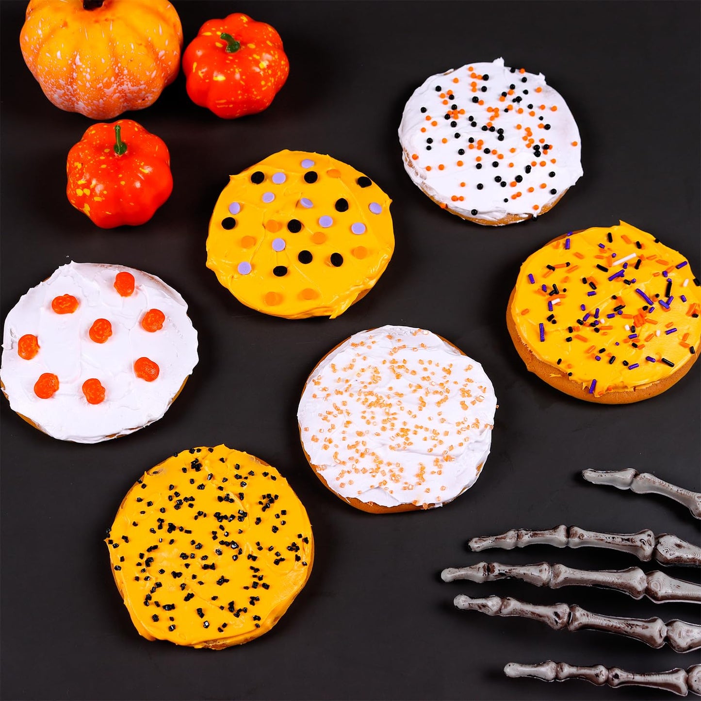 Halloween Sprinkles For Cake Decorating Edible Sprinkle Mix Pumpkin Jimmies Orange Sanding Sugar Cake Sprinkles For Baking Cupca