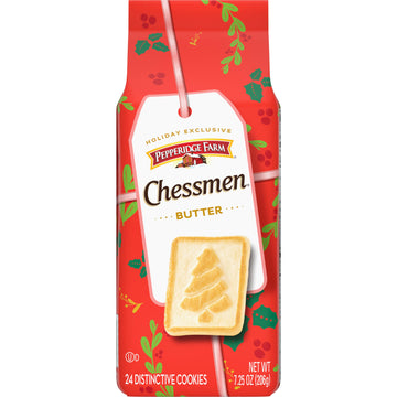 Pepperidge Farm Chessmen Butter Cookies, 7.25 oz. Bag (Packaging may vary)