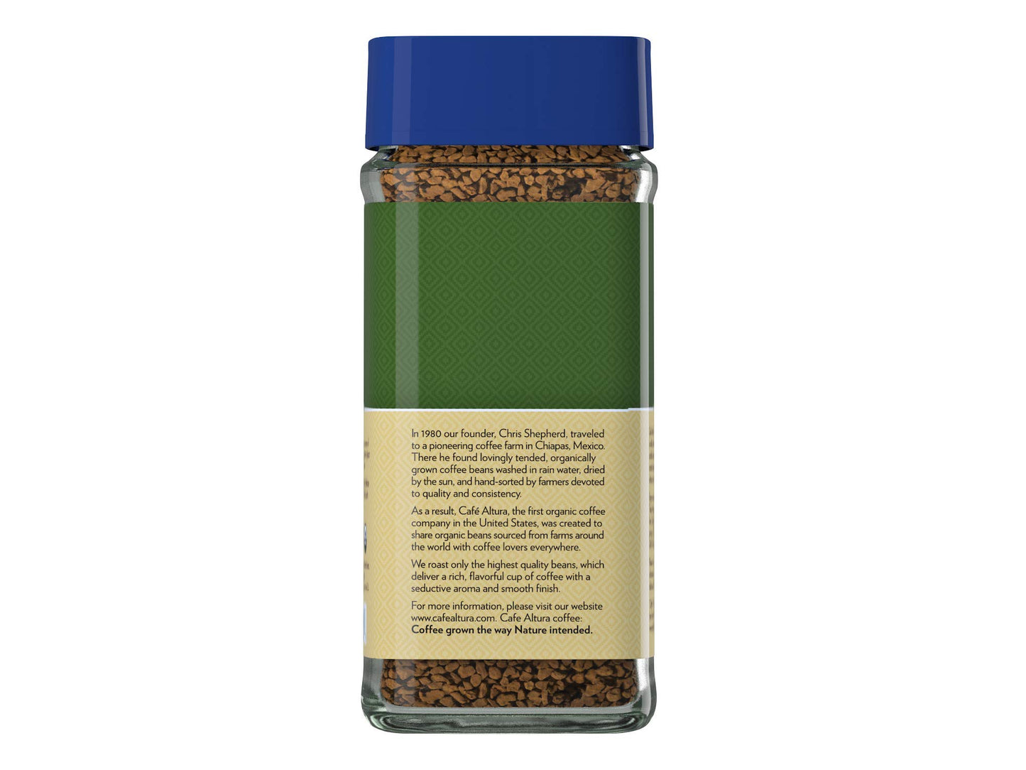Cafe Altura Organic Fair Trade Decaf Instant Coffee, 3.53 Oz (Pack Of 2)