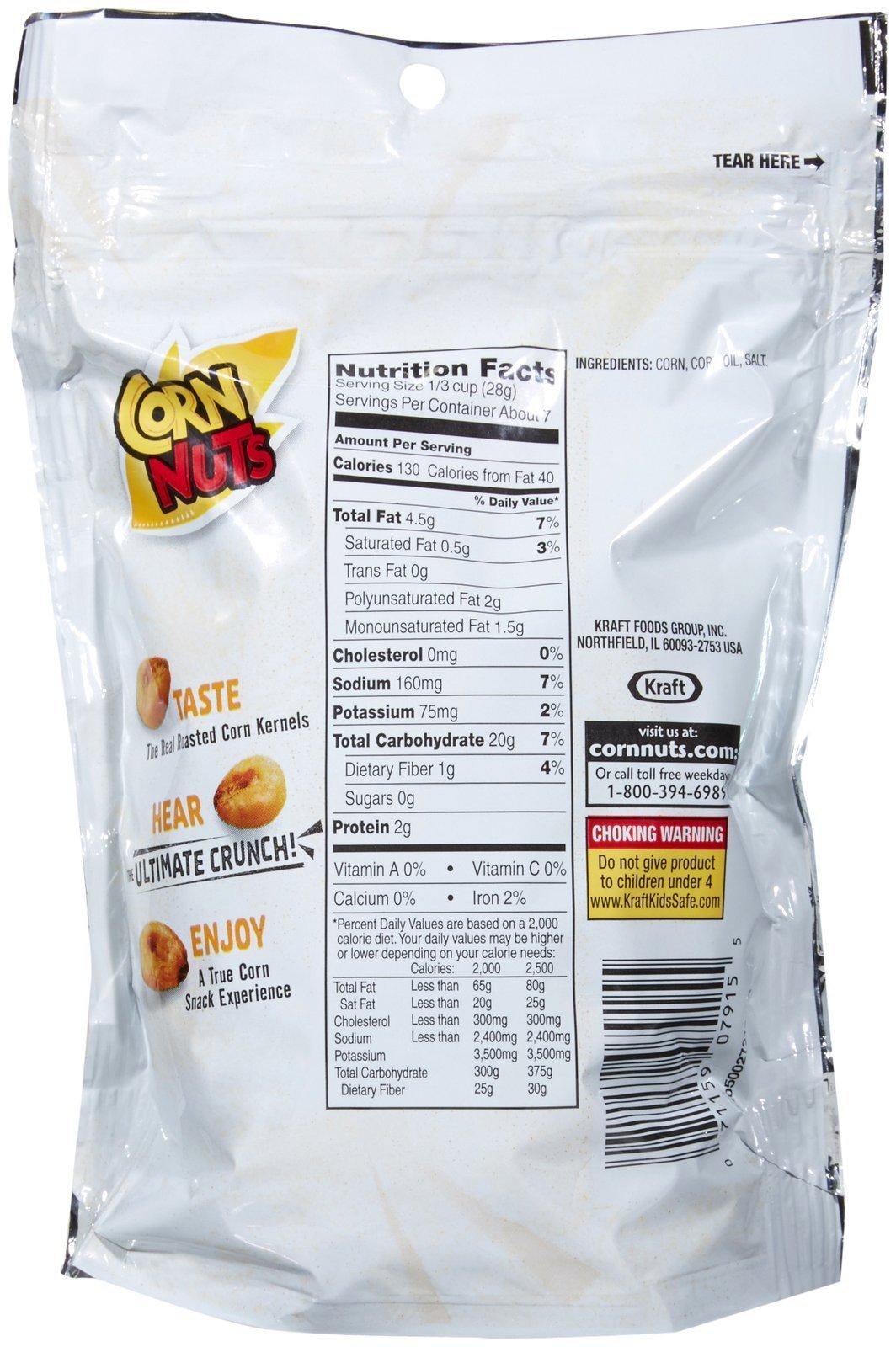 Corn Nuts Original Corn Kernels, 7 Ounces