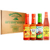 Walkerswood Hot & Savory Sauce Kit - 1 X 6Oz Fire Stick Sauce, 1 X 6Oz Hot Jonkanoo Pepper Sauce, 1 X 6Oz Zesty Caribbean One St