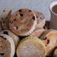 The Welsh Baker Welsh Cakes Variety Box - Currant & Cranberry Orange - 8 Total Cakes - 4 Ounce (Pack of 2)
