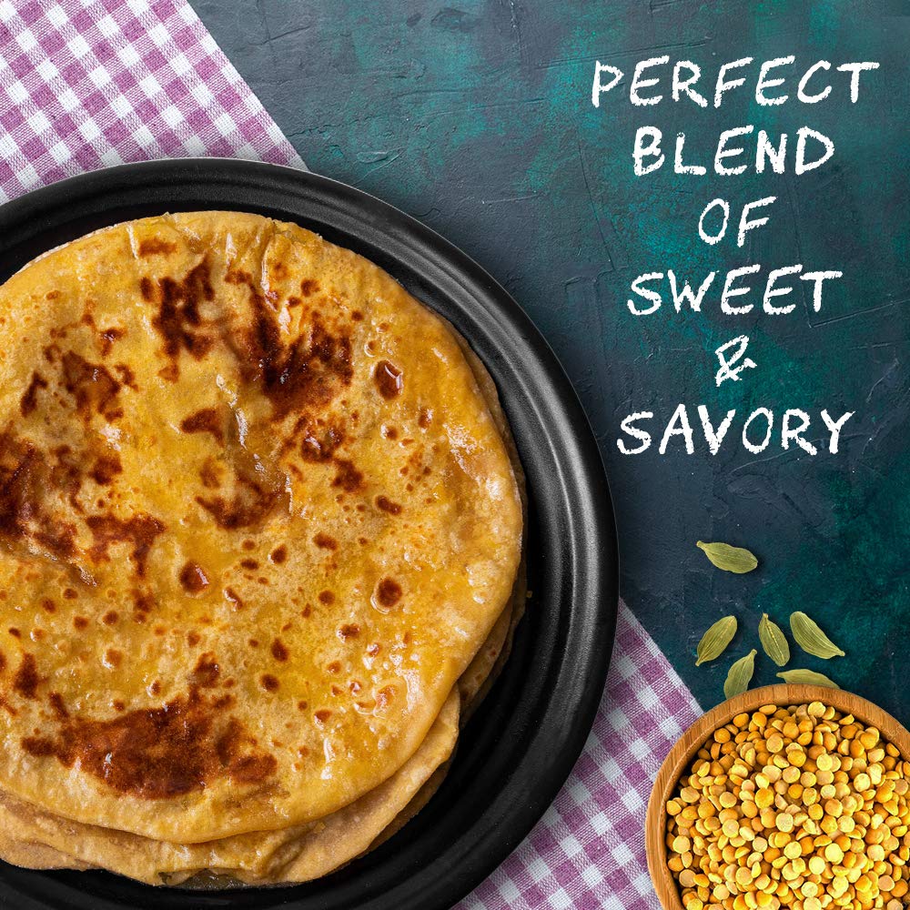Tanawades Smart Food Instant Puranpoli Mix, Ready To Cook, Home Food With Hand Picked Flavours, Pack Of 3