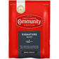 Community Coffee Signature Blend Dark Roast Coffee Packs, 3 Ounce Bag, Box of 20