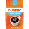 Dunkin French Vanilla Flavored Ground Coffee, 18 Ounce (Packaging May Vary)