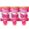 Chia Seed Gummy Candy - Red Dragon Fruit 4D Gummies, Christmas Candy Individually Wrapped, Perfect Stocking Stuffers & Christmas
