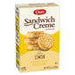 Dare Lemon crAme cookies ??Made Fresh with Real Lemon Filling and No Artificial Flavors, Peanut Free ??102 Ounces (Pack of 12)