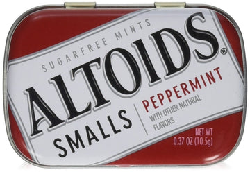 Altoids Smalls S/F Peppermint By Wrigley'S, 0.37 Ounce (Pack Of 9)