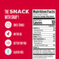 Suckerpunch | Fiery Heat 3-Pepper Chip-Cut | Pickle Pouch Snack Pack | 3.4Oz Single-Serve (12 Units)