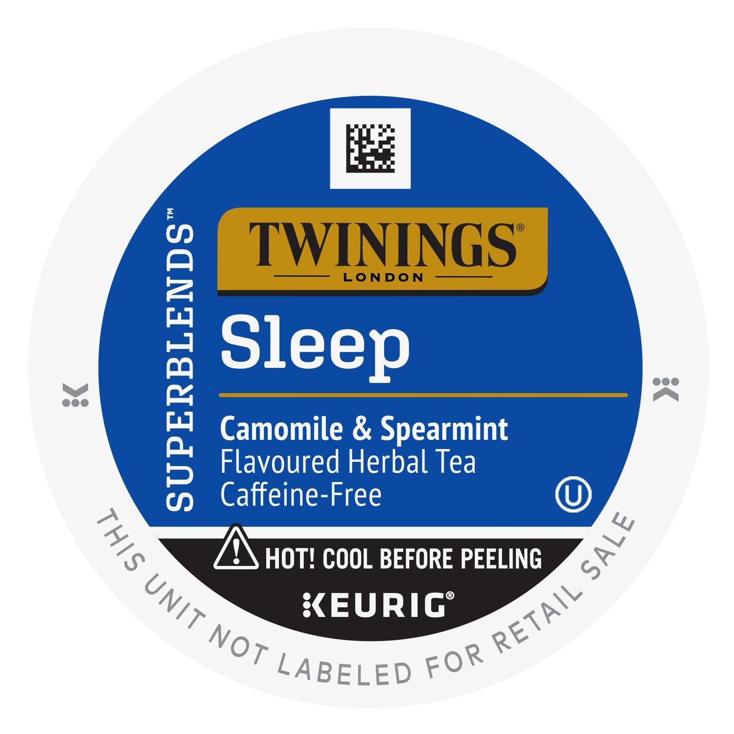 Twinings Nightly Calm Herbal Tea K-Cup Pods, 24 Count, Compatible with Keurig