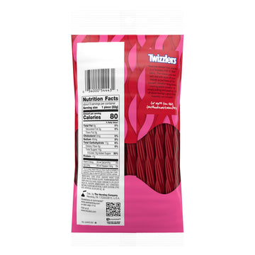 Twizzlers Pull N Peel Cherry Licorice Candy, Low Fat, 6.1 oz (12 Count), Red