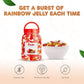 Fanale Coconut Jelly Topping Nata De Coco For Bubble Tea 8.3 Lb | Rainbow Jelly | For Boba Tea, Smoothies, Slushes, Desserts | 8