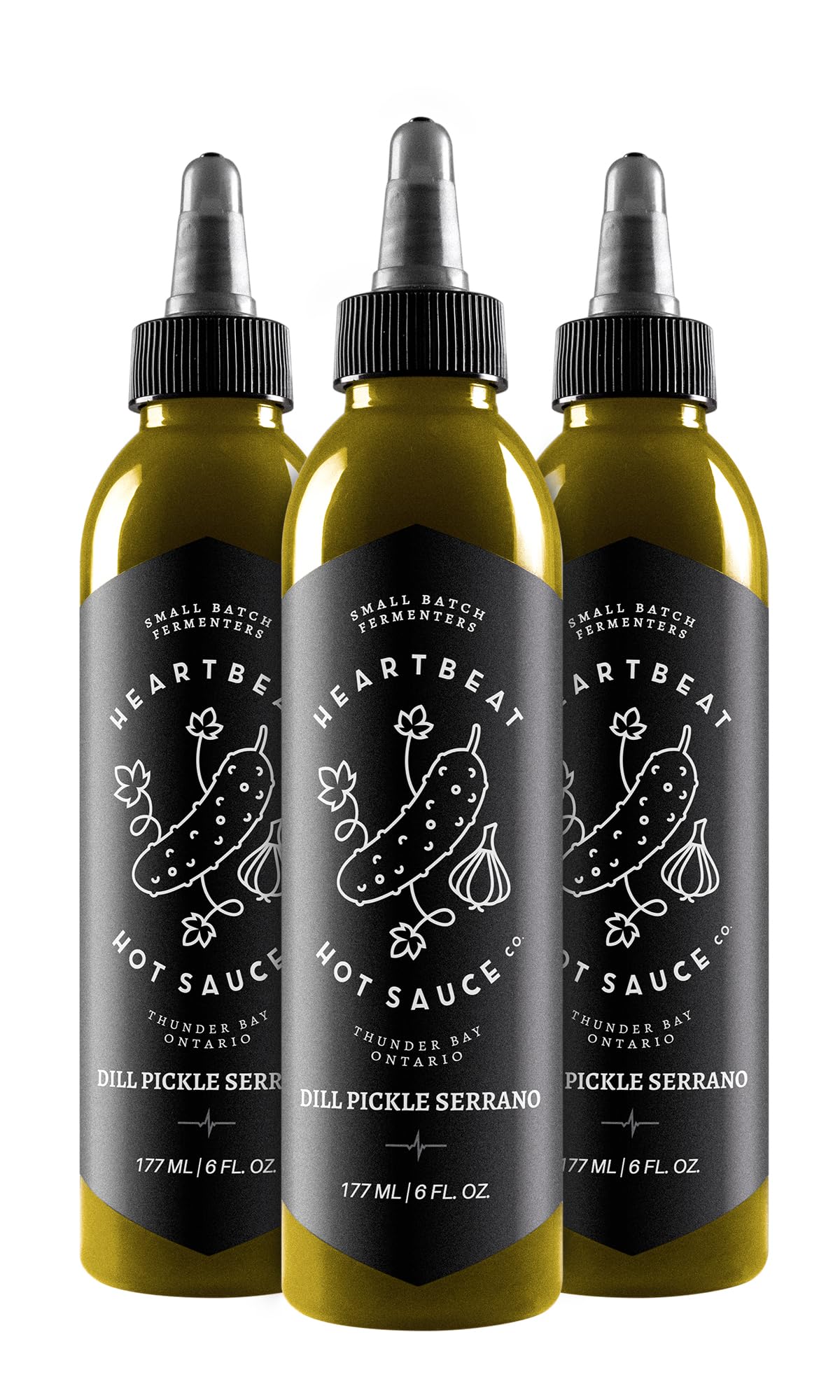 Heartbeat Hot Sauce Co. | Dill Pickle 6 oz. 3 pack