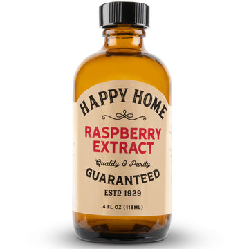 Happy Home Natural Raspberry Flavor - Certified Kosher, 4 oz.