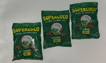 Super Turron Supercoco All Natural Coconut Candy 50 Count By Supercoco (Pack Of 3)