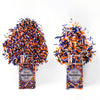 Edible Halloween Sprinkles for Cake Decorating, Halloween Jimmies Sprinkle, Nonpareils Sprinkle, White, Orange, Purple, and Blac