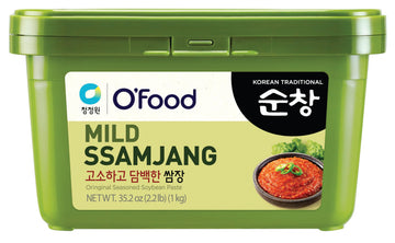 Chung Jung One O'Food Ssamjang, Korean Mild Seasoned Soybean Paste Sauce, Perfect for Rice, Noodles, Fresh Vegetables and Meat, 