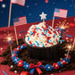 Patriotic Sprinkles For Cake Decorating Edible Red White And Blue Jimmies Sprinkles Mix 7 Ounce For Cookies Ice Cream Chocolate