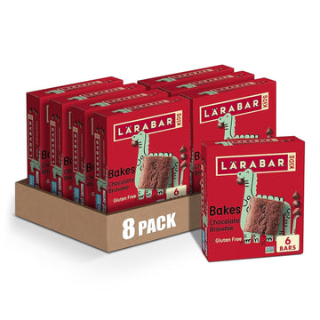 Larabar Kids Chocolate Brownie Gluten Free Bar, 576 Oz, 6 Ct (Pack Of 8)