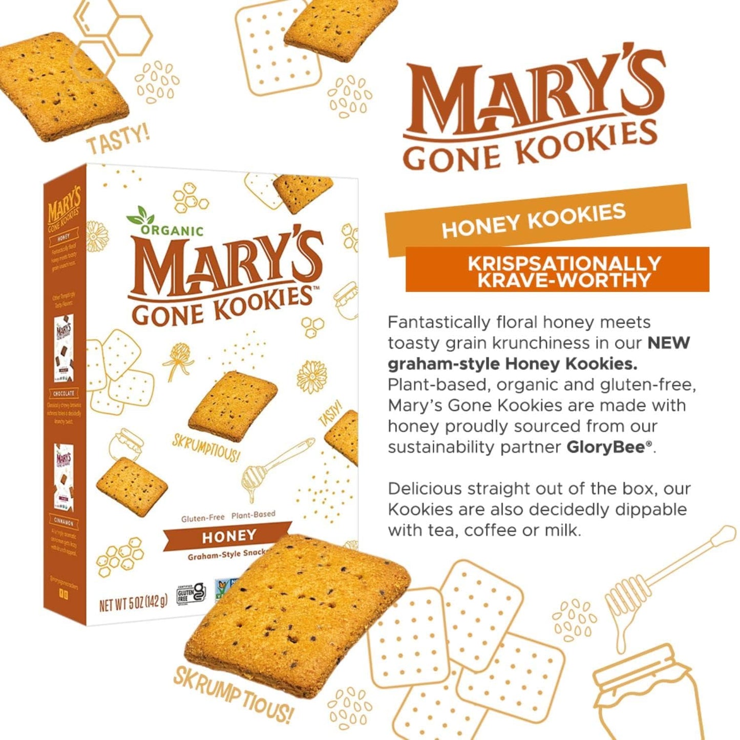 Mgk Kookies Honey ( 6 X 5 Oz   )
