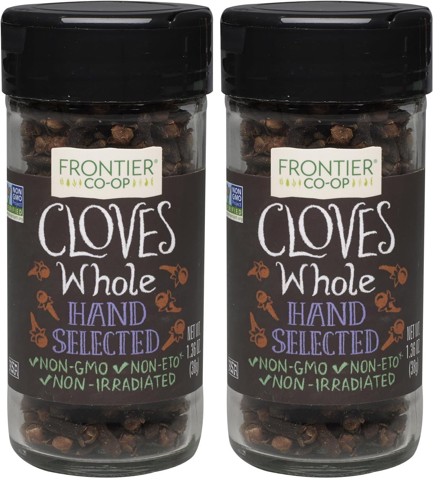 Frontier Natural Products Cloves, Whole, Select, 1.36 Ounce (Pack of 2)